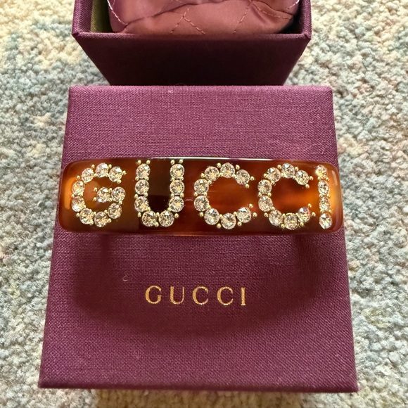 Gucci Crystal Hair Clip - Picture 1 of 4